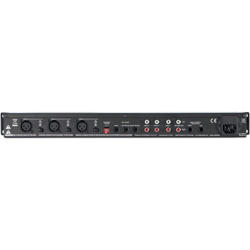 Back of ART MX622BT 6-Channel Stereo Mixer with Bluetooth