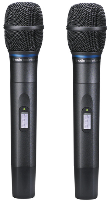 Audio-Technica AEW-5415a Dual Wireless Microphone System with Two Bodypacks and Two Handhelds (Discontinued)