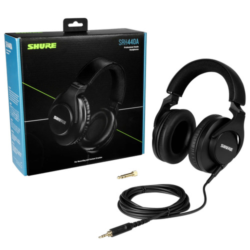 Shure SRH440A Professional Studio Headphones