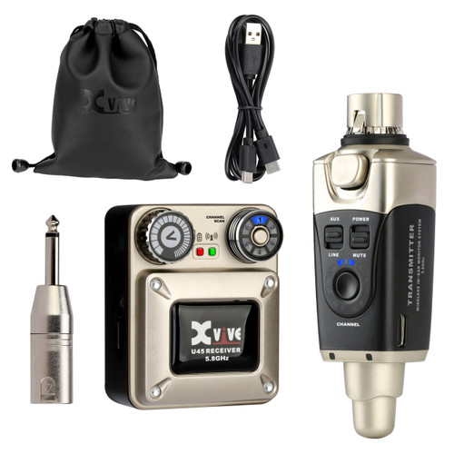 Xvive U45 5.8 GHz Wireless In-Ear Monitoring System