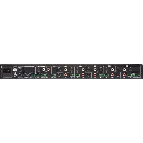 Back of Cloud Electronics MX155 Mixer