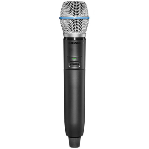 Shure GLXD24R+/B87A Digital Wireless Rack System with BETA 87A Vocal Microphone - Band Z3