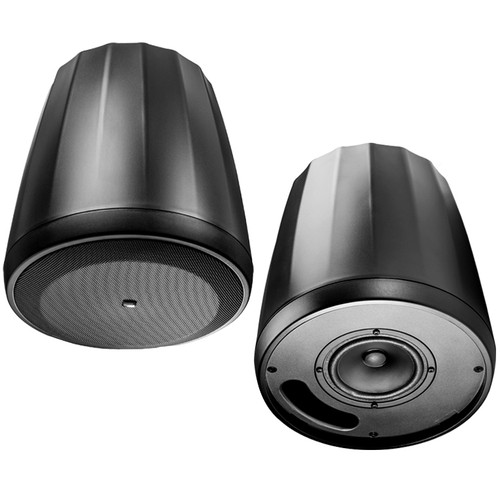 Restaurant Sound System with 6 JBL Pendant Mount Speakers, 4-Zone Audio Processor, Remote Bluetooth Receiver and Volume Control