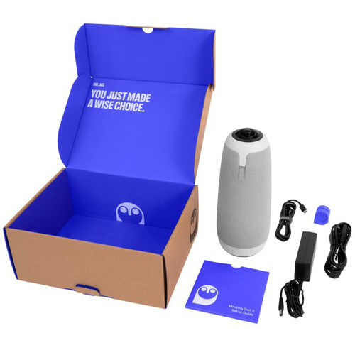 Owl Labs Meeting Owl 3 Premium 360° Smart Video Conferencing Camera, Microphone and Speaker