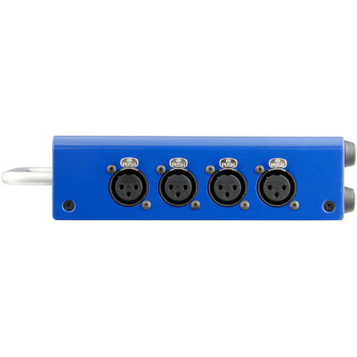 Radial Engineering Catapult TX4 4-Channel Cat 5 Audio Snake with 4 XLR INs and 4 XLR OUTs (Transmitter)