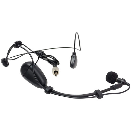 Gemini UHF-6200HL Dual Channel Wireless Headset with Detachable Lavalier Microphone System
