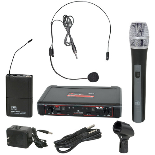 Galaxy Audio EDXR/HHBPS Wireless Microphone System