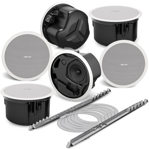 Bose Restaurant Sound System with Multi-Zone Background Music and Paging for Indoor and Outdoor Coverage (15,000 SF)