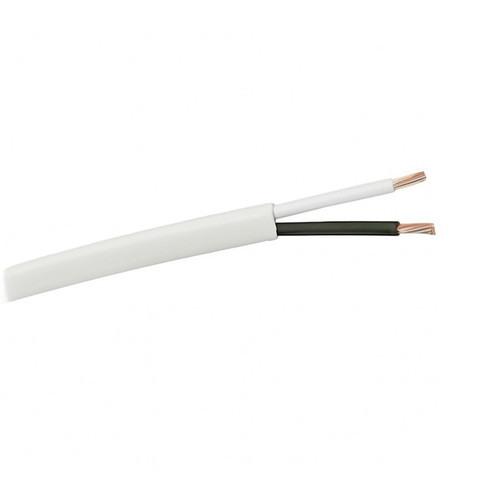 West Penn 226 14/2 Non-Plenum Audio Speaker Wire - White (500ft)