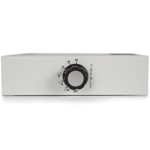 Front of Dynasound DS2400 Pipe and Duct Sound Masker