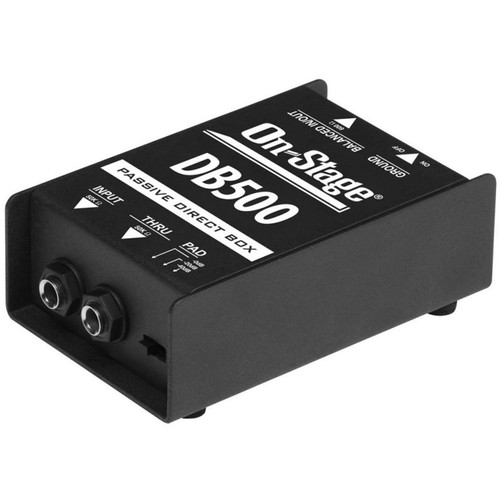 On-Stage Stands DB1050 Passive Multimedia DI Box