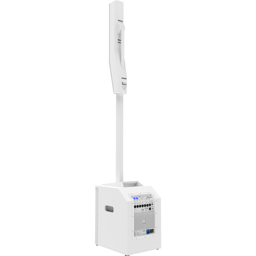 Electro-Voice EVOLVE 50M 1000W Portable Powered Bluetooth Column System with Built-In 8-Channel Digital Mixer and QuickSmart Link - White