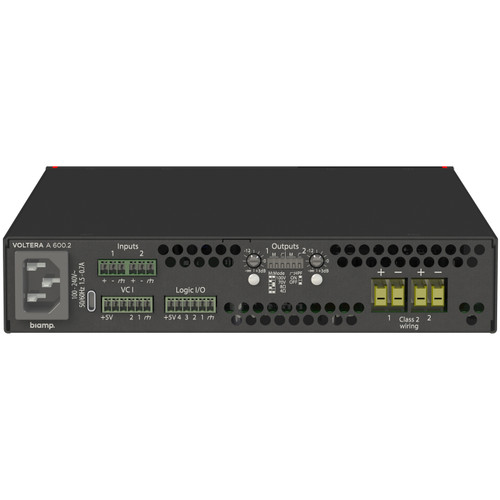 Biamp Voltera A 600.2 Rear