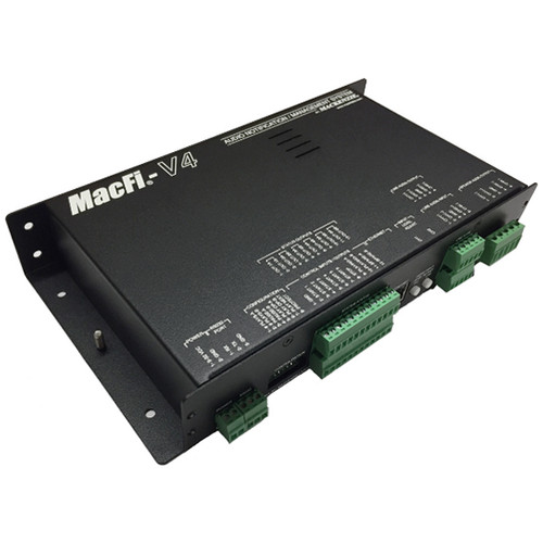 Mackenzie Labs MacFi-V4 Public Address Mass Notification Emergency Communication System