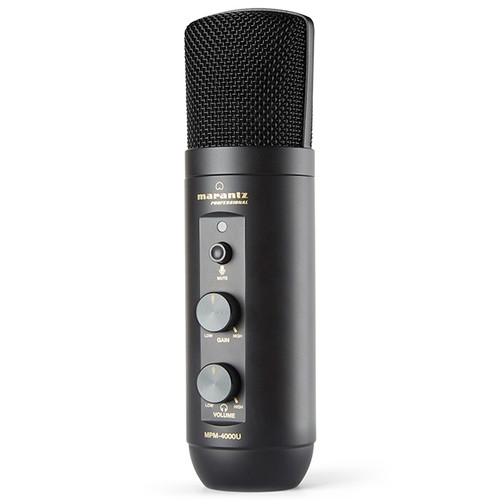 Marantz Professional MPM-4000U USB Podcasting Microphone with Built-in Mixer and Headphone Output (Discontinued)
