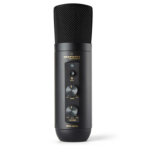 Marantz Professional MPM-4000U USB Podcasting Microphone with Built-in Mixer and Headphone Output (Discontinued)