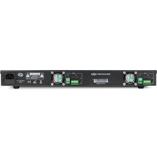 Fitness Studio Sound System with 2 P110 10" PA Speakers, MX9 9-Channel Mixer and DA2500 Dual-Impedance 500W Power Amplifier (Discontinued Components)