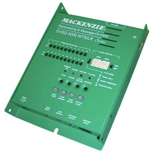 Mackenzie Labs DVSD-3000 MTS/LR Customizable Message-On-Hold System