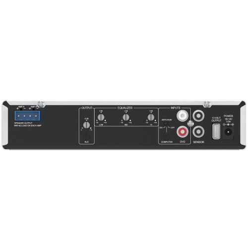 Back of TeachLogic Forum IMA-240 Receiver Amplifier