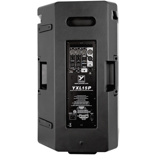 Yorkville YXL15P 15" 1000W Powered Loudspeaker with Bluetooth
