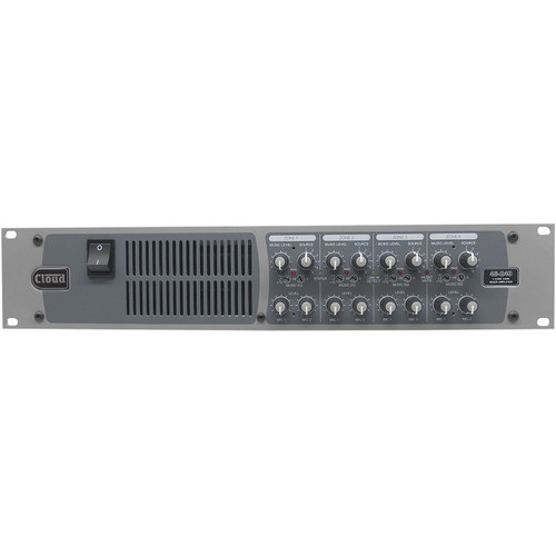 Cloud Electronics 46-240 4 Zone Integrated Mixer Amplifier