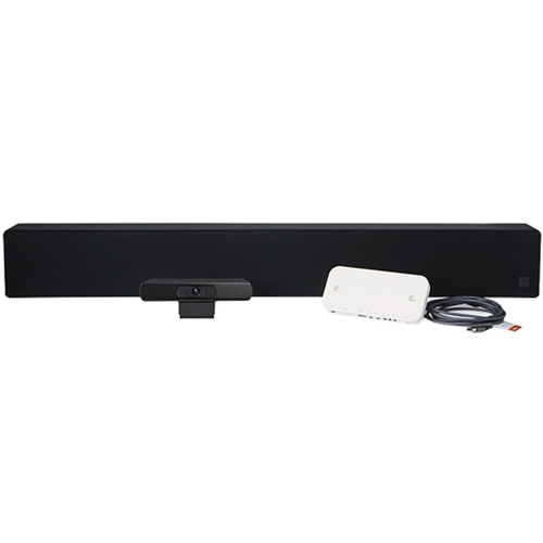 Biamp Small Room Conferencing Bundle with Parle SBC 2 Conferencing Speaker Bar and Vidi 100 4K Camera