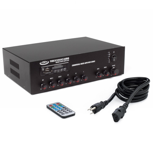 Sound Masking System Featuring 4 Ceiling Speakers, 4 Surface Mount Speakers and 60W White Noise Sound Masking Generator (Discontinued Components)