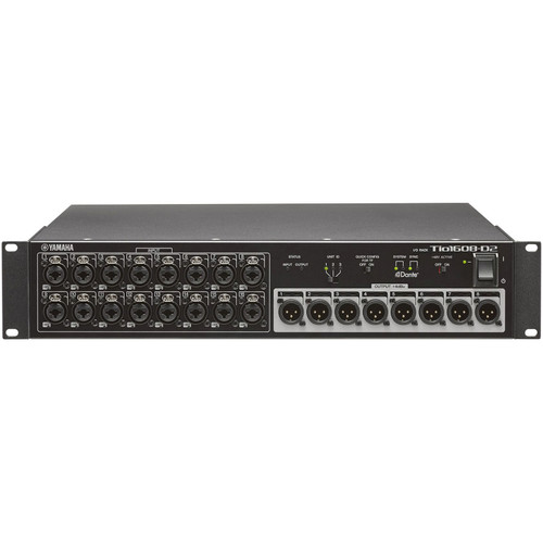 Yamaha Tio1608-D2 Dante Equipped I/O Rack