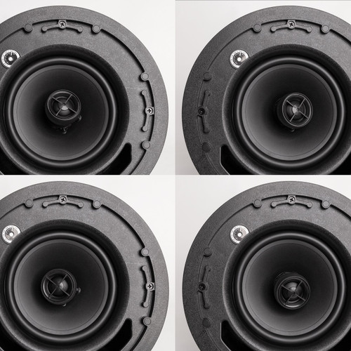 Pure Resonance Audio C6 6.5" 2-Way In-Ceiling Loudspeaker 30 Watt 70V/100V/8 Ohm