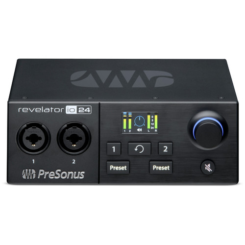 PreSonus Revelator io24 USB-C Compatible Audio Interface with Integrated Loopback Mixer and Effects (Discontinued)