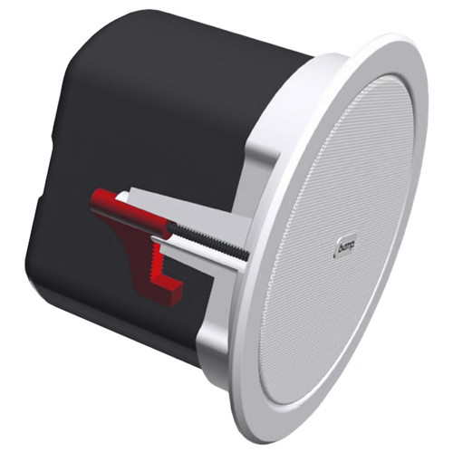 Biamp CM10TB 5.5" 70V Full-Range Ceiling Mount Speakers - Pair