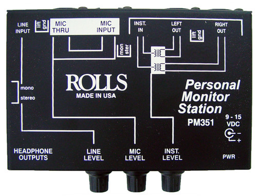 Rolls PM351 Personal Monitor Station
