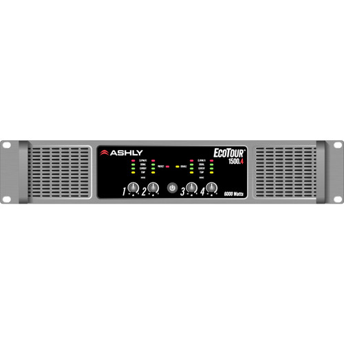 Ashly Audio EcoTour 1500.4 4-Channel Touring Power Amplifier