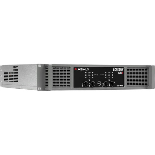 Ashly Audio EcoTour 1500.4 4-Channel 6000W Ultra-High Efficiency Touring Power Amplifier