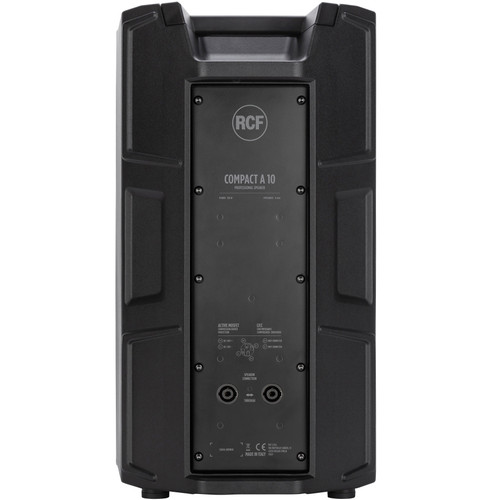 Back of RCF COMPACT A 10 10" 2-Way 350W Professional Speaker