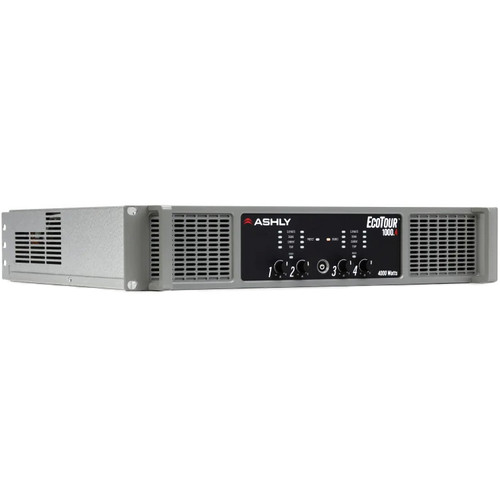 Ashly Audio EcoTour 1000.4 4-Channel 4000W Ultra-High Efficiency Touring Power Amplifier