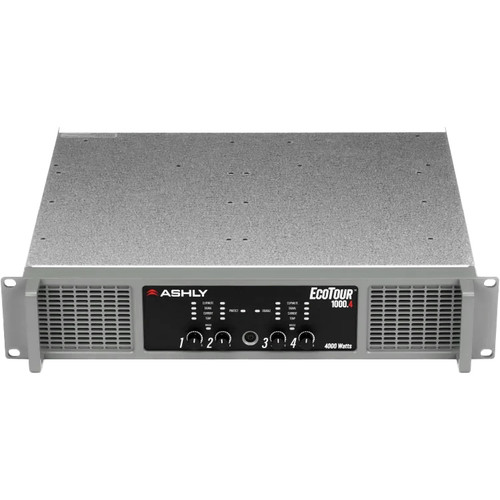 Ashly Audio EcoTour 1000.4 4-Channel 4000W Ultra-High Efficiency Touring Power Amplifier