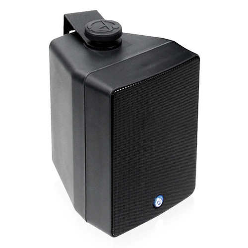 AtlasIED SM42T 4" 2-Way Strategy Series Surface Mount All-Weather Loudspeaker 16W 70V/100V - Black Pair