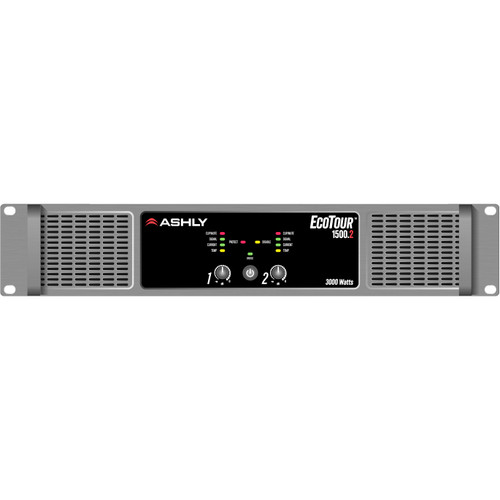 Ashly Audio EcoTour 1500.2 2-Channel Touring Power Amplifier 