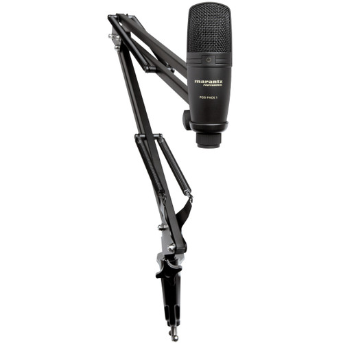 Marantz Professional Pod Pack 1 USB Microphone with Broadcast Stand and Cable (Discontinued)