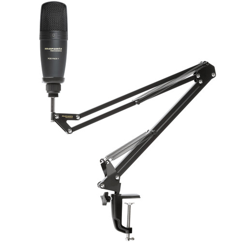 Marantz Professional Pod Pack 1 USB Microphone with Broadcast Stand and Cable (Discontinued)