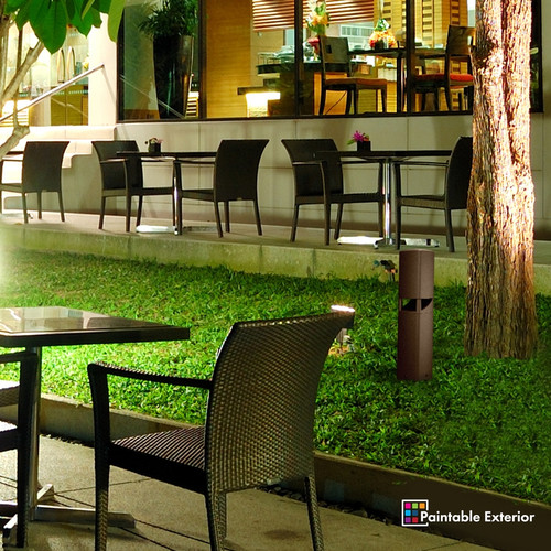 QSC AD-DWL.180 5.25" 2-Way Direct Weather Landscape Loudspeaker with 180° Coverage