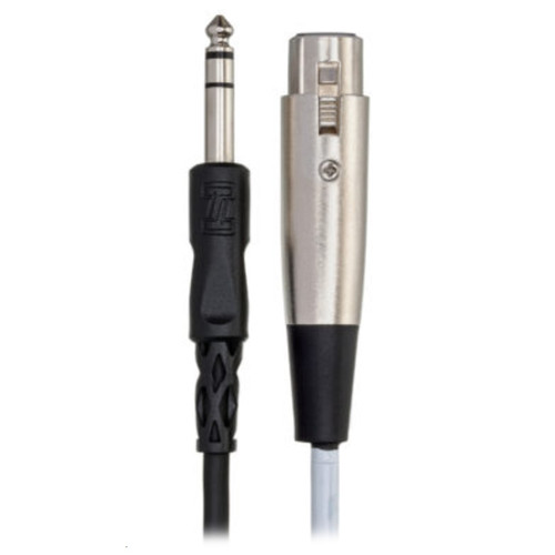 Hosa PXF-105 XLR3F to 1/4" TS Unbalanced Interconnect Cable - 5ft