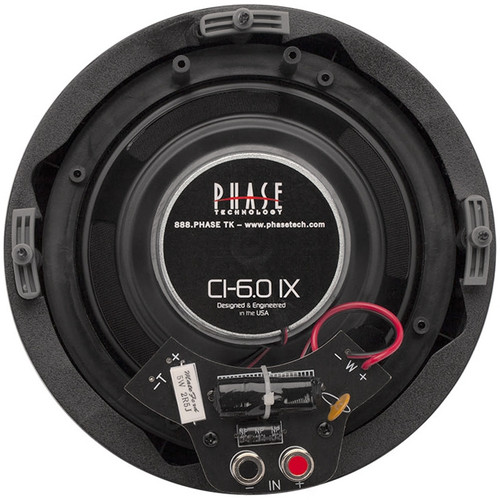 Phase Technology CI6.0X 6.5" 2-Way Surround Ceiling Speakers Master Pack (4-Pack)
