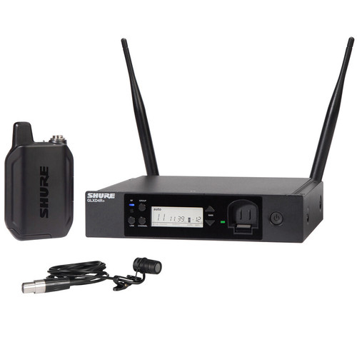 Shure GLXD14R+/85 Digital Wireless Rack System with WL185 Lavalier Microphone (Discontinued)