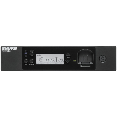 Shure GLXD14R+/85 Digital Wireless Rack System with WL185 Lavalier Microphone (Discontinued)