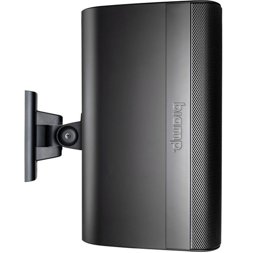 Biamp Desono EX-S10-CM-B 10" 2-Way Indoor/Outdoor 70V Surface Mount Loudspeaker with ClickMount Pan-Tilt Bracket - Black