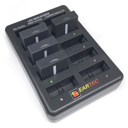 Eartec UPMX4GS5 UltraPAK 5-Person Intercom System with Max4G Single Headsets (Discontinued)