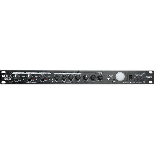 Gymnasium Audio System with 2 JBL PRX415M Passive Loudspeakers, 2-Channel Power Amplifier, Bluetooth Mixer and Wireless Handheld Mic