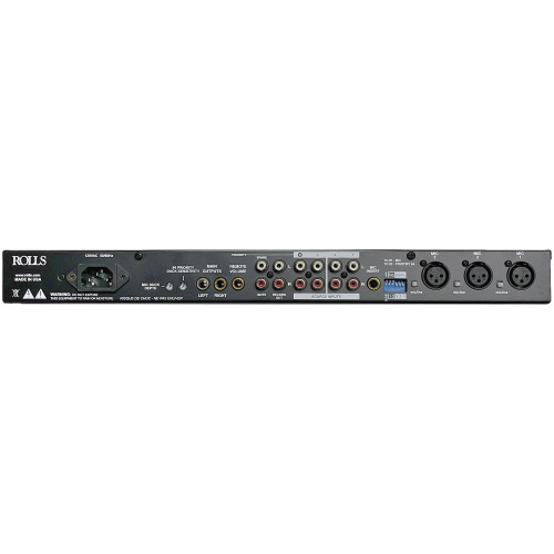 Gymnasium Audio System with 2 JBL PRX415M Passive Loudspeakers, 2-Channel Power Amplifier, Bluetooth Mixer and Wireless Handheld Mic